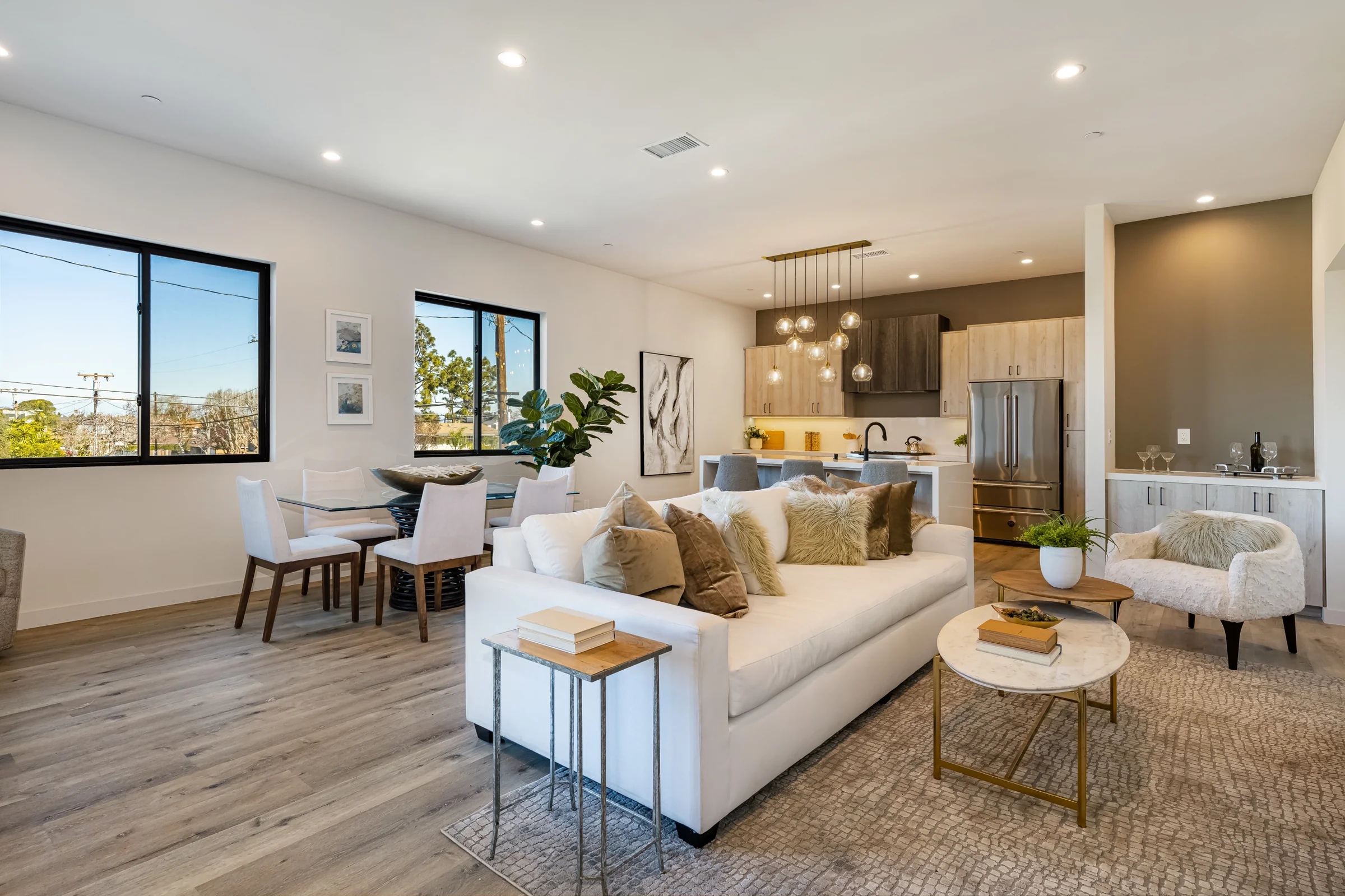 Costa Mesa · Four-home mixed-use development · Project photograph 10