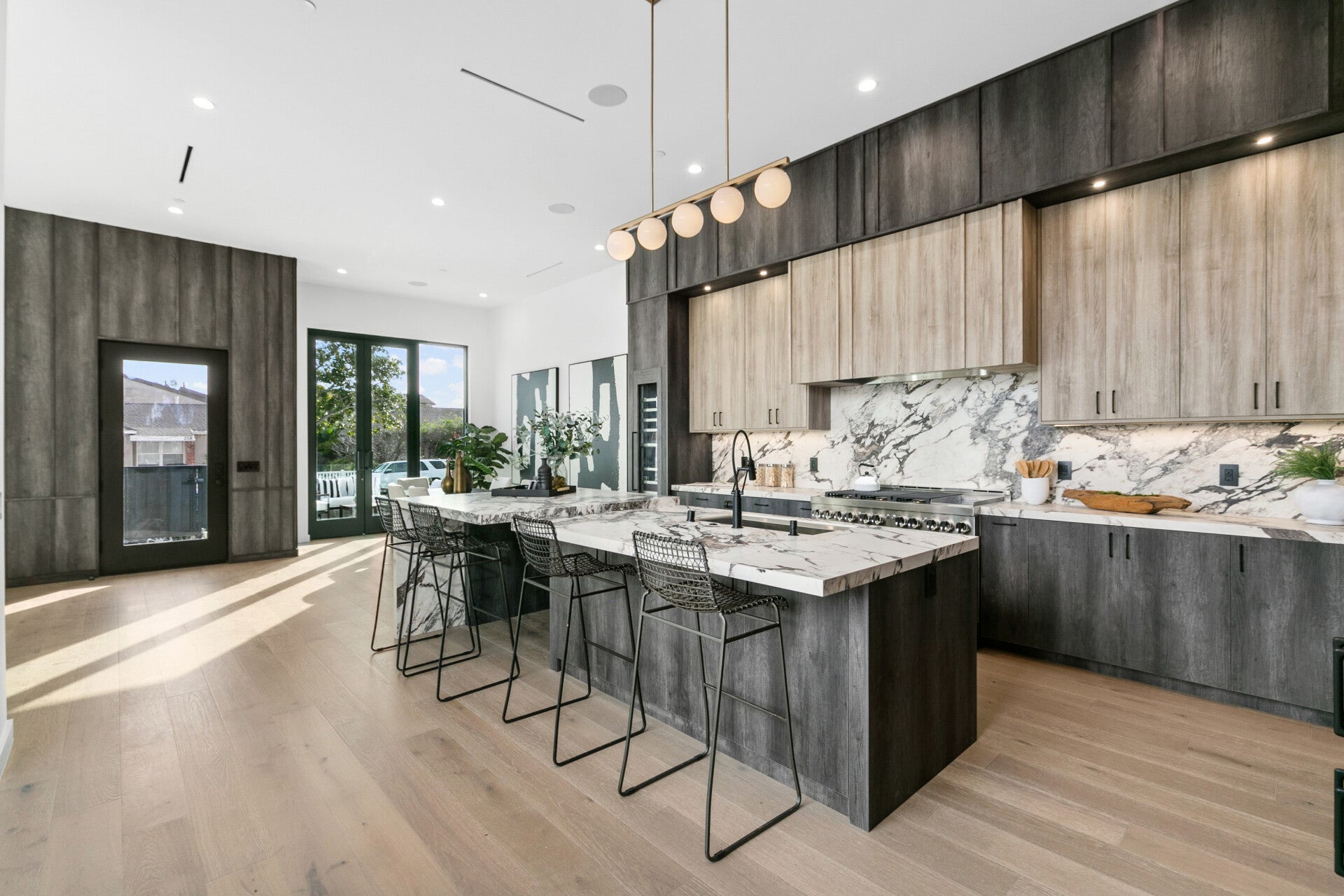 A second view of the kitchen at 215 Lincoln Avenue